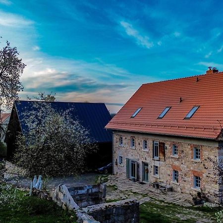Dwie Brzozy Wegetarianskie Siedlisko Wleń エクステリア 写真